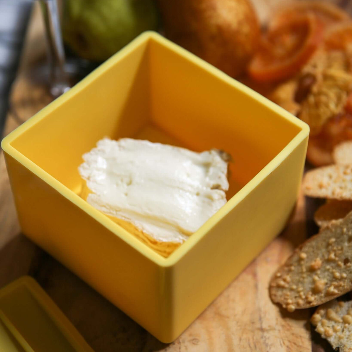 The Cheese Vault is a simple and reusable way to store your artisan cheese.