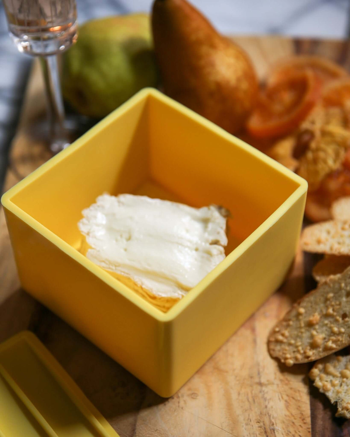 The Cheese Vault is a simple and reusable way to store your artisan cheese.