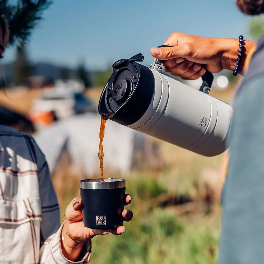 BaseCamp Camping French Press – 32/48oz – Planetary Design