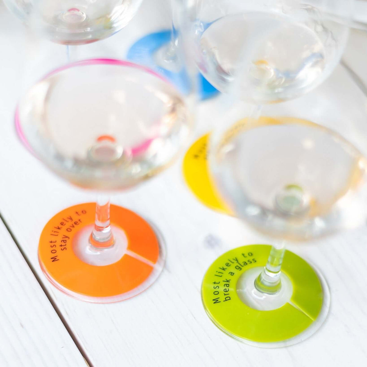 Glass identifier made of Silicone