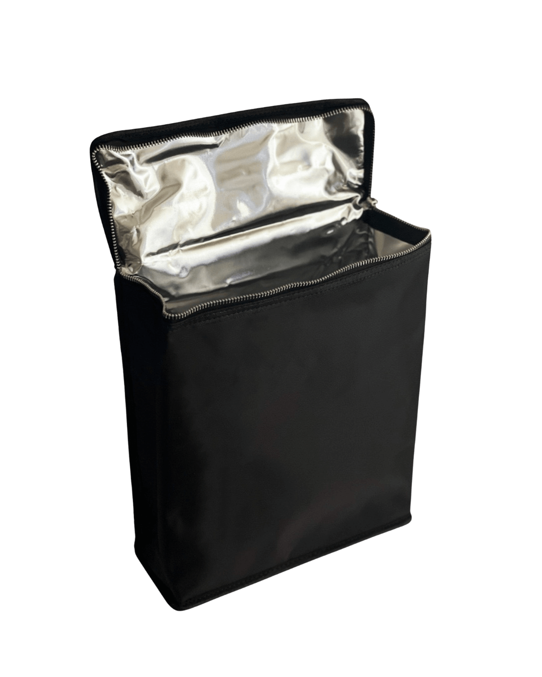 Insulated black insert for our multi-pocket market tote.