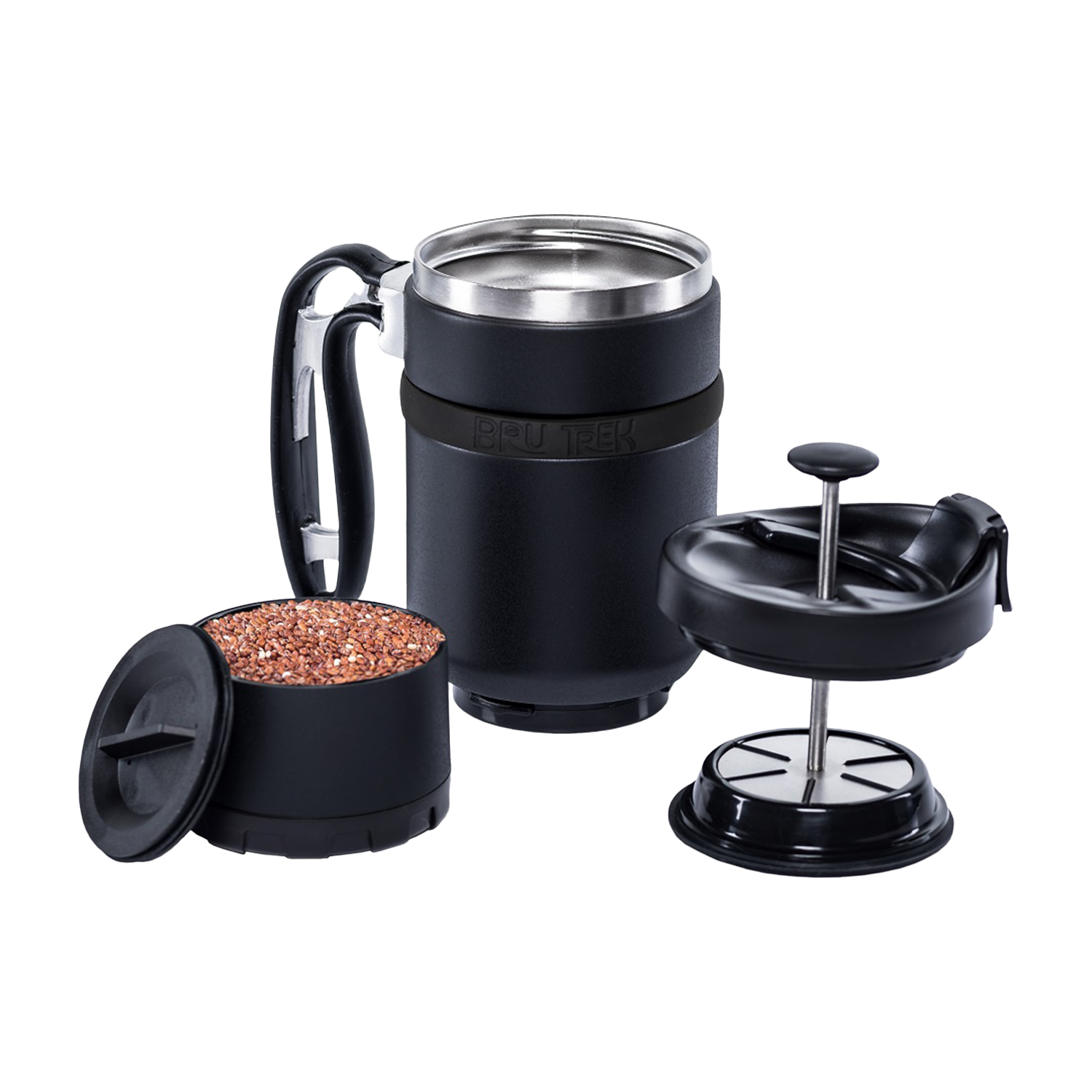 BruTrek® Double Shot Grab Bag – Travel Press Mug – Planetary Design