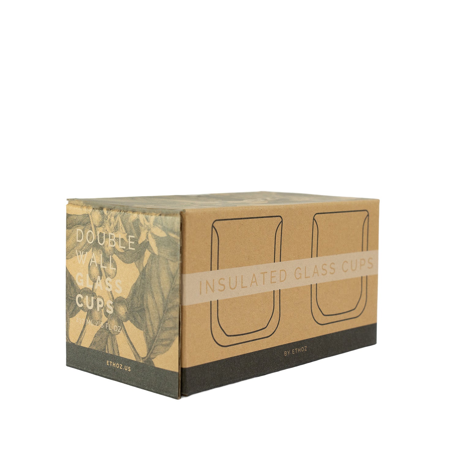 ethoz® Insulated Glass Tumblers (2-Pack) – Planetary Design