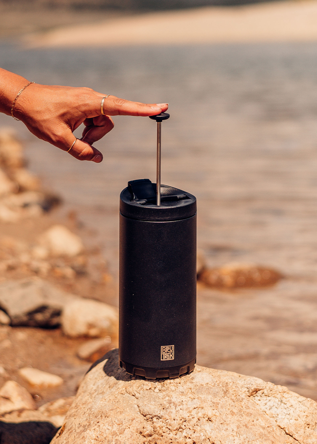 BruTrek® Steel Toe 3.0 – Travel French Press – Planetary Design