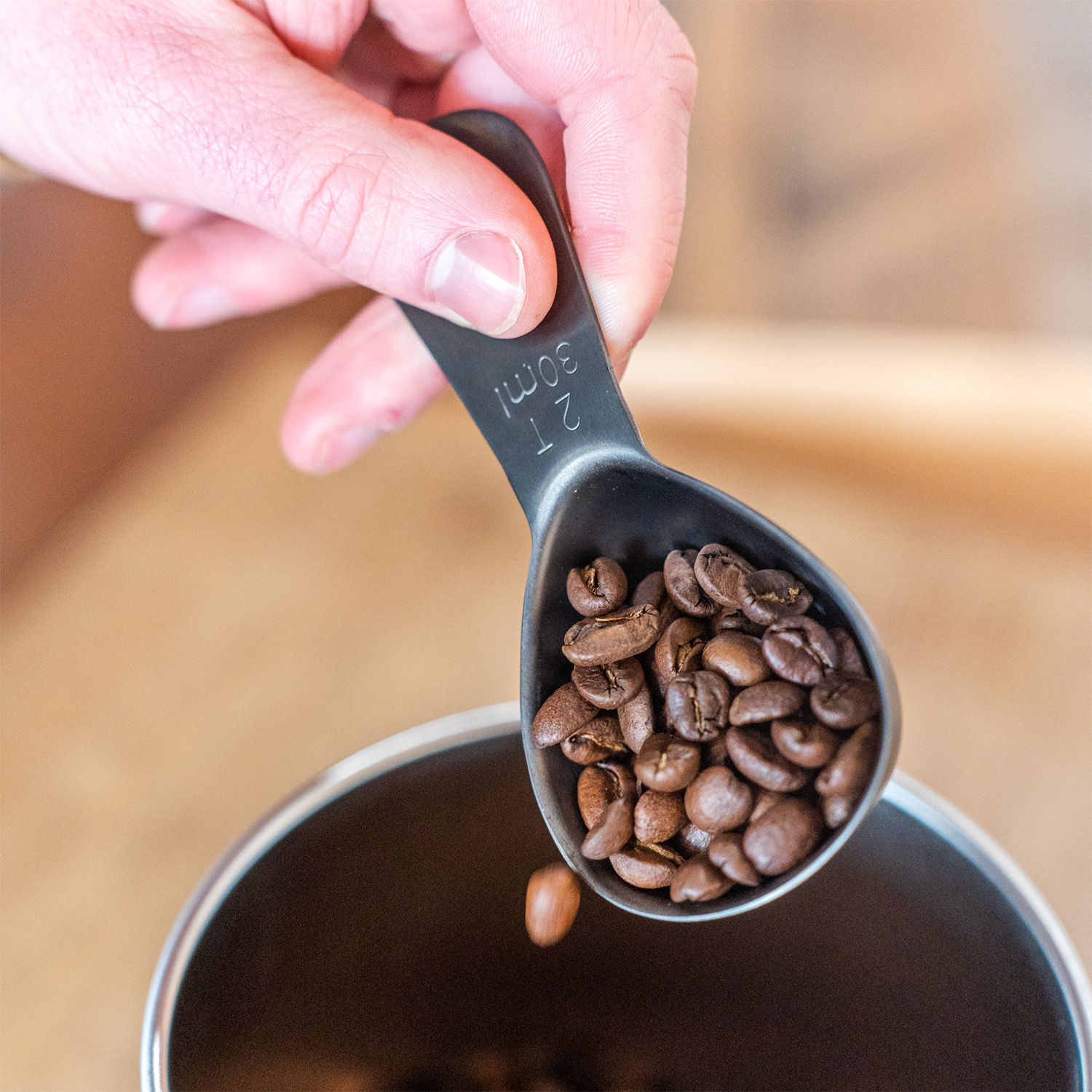 Coffee Scoop – 2 Tbsp Stainless Spoon for Brewing – Planetary Design