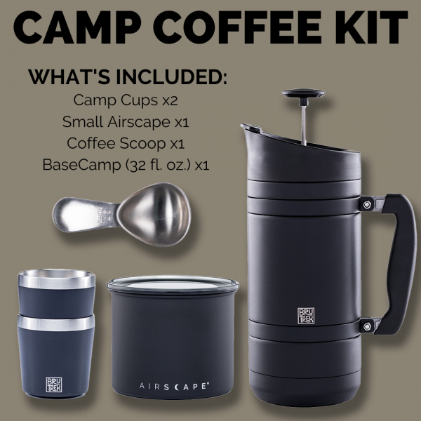 Camp Coffee Kit Infographic