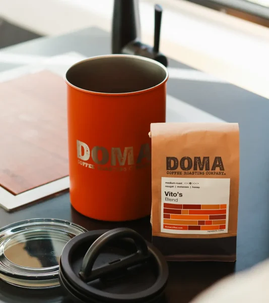 Doma Coffee Custom Airscape Coffee Canister
