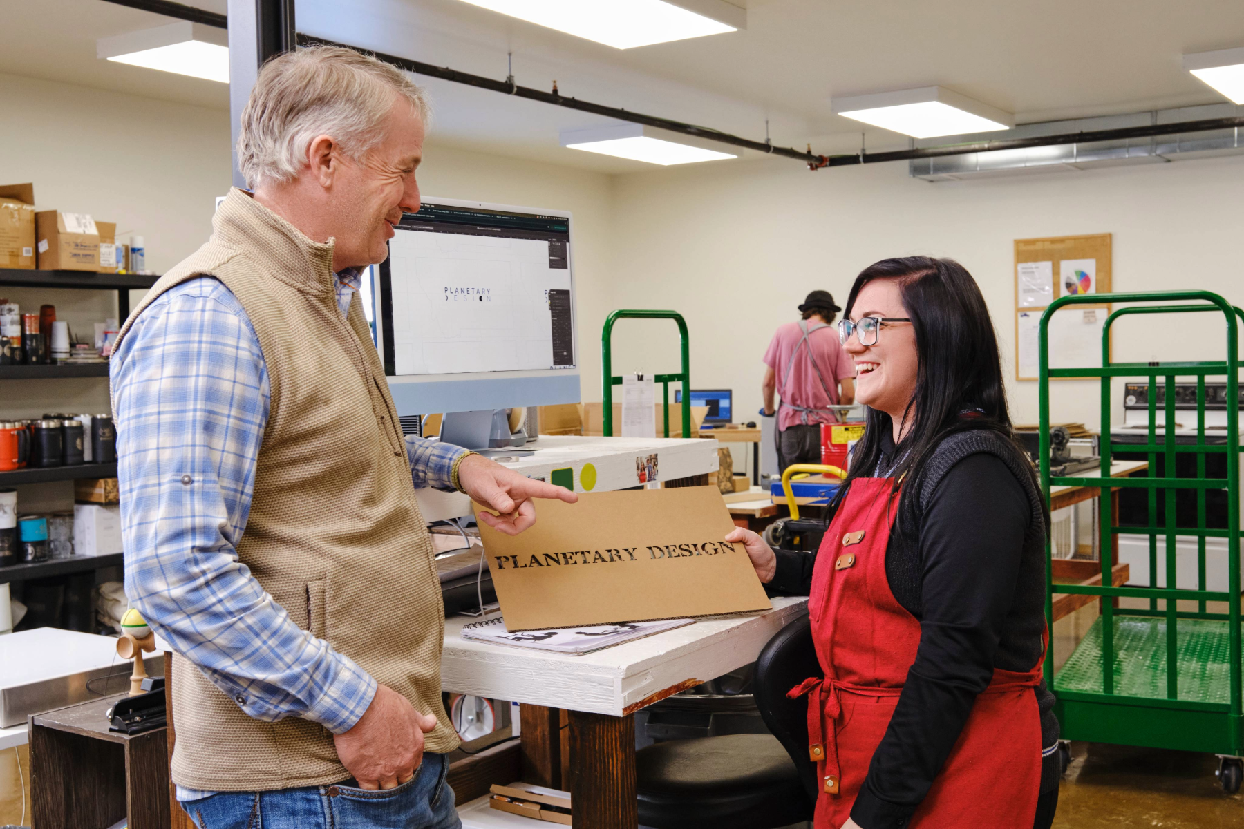 Meet Candice: Local Artist and Creative Force in the Planetary Design Print Shop