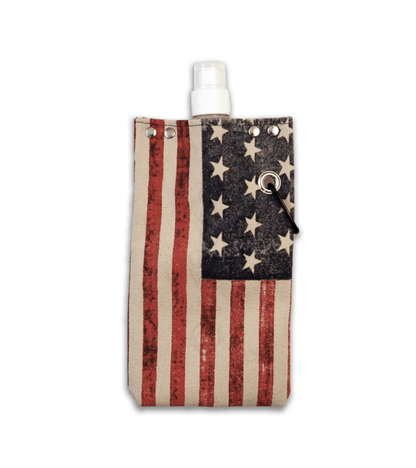 Canvas 750ml Canteen - American Flag