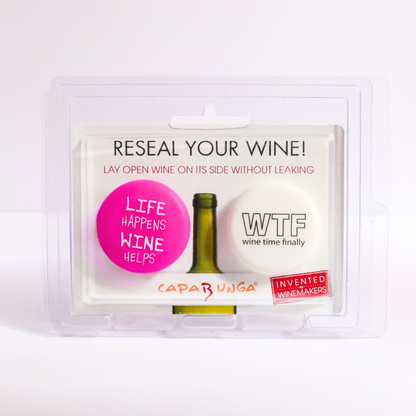 Capabunga Wine Topper | 2 Pack