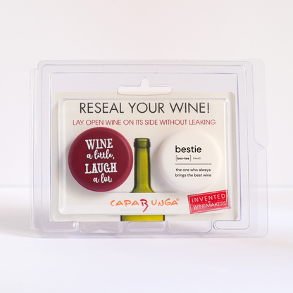 Capabunga Wine Topper | 2 Pack