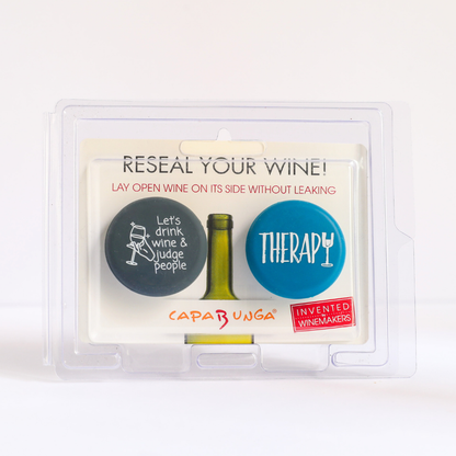 Capabunga Wine Topper | 2 Pack