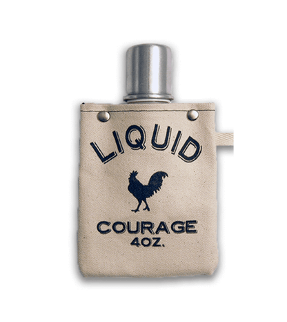 Image of Liquid Courage 120 ml Canvas Flask