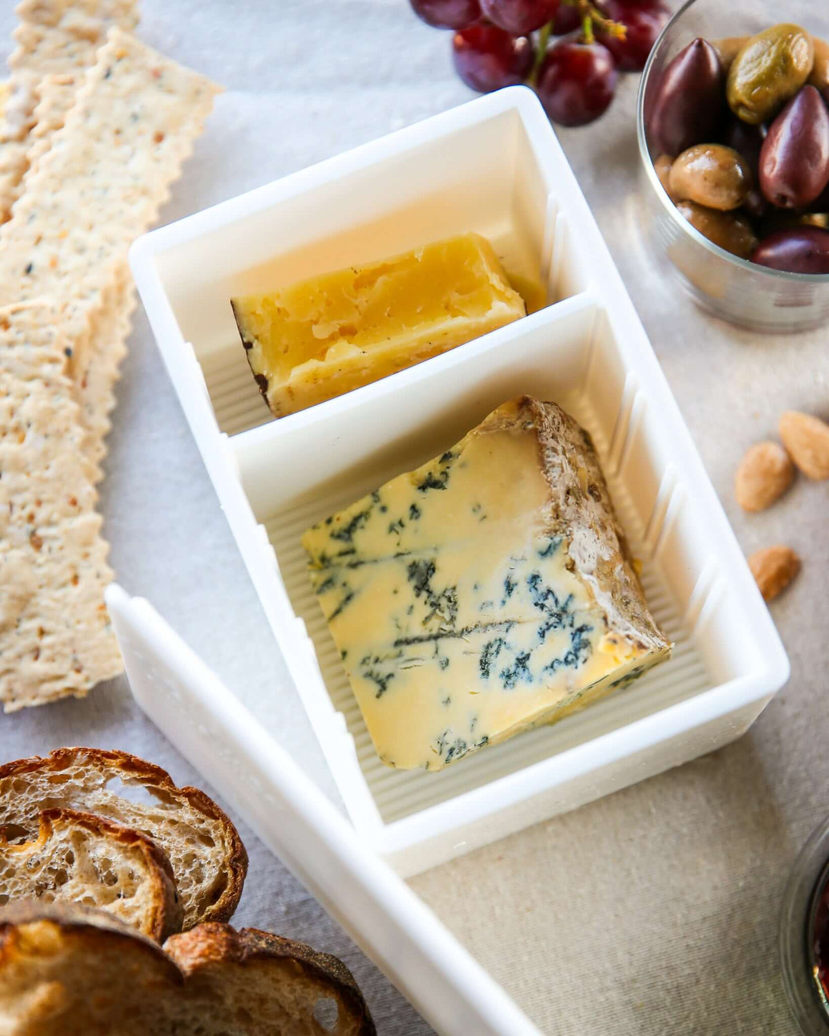 The Cheese Vault is a simple and reusable way to store your artisan cheese. 