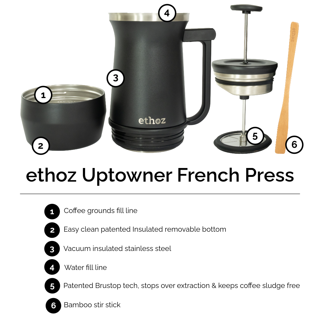ethoz® Uptowner French Press
