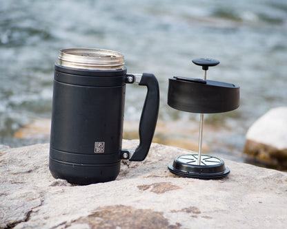Basecamp and Hand Grinder