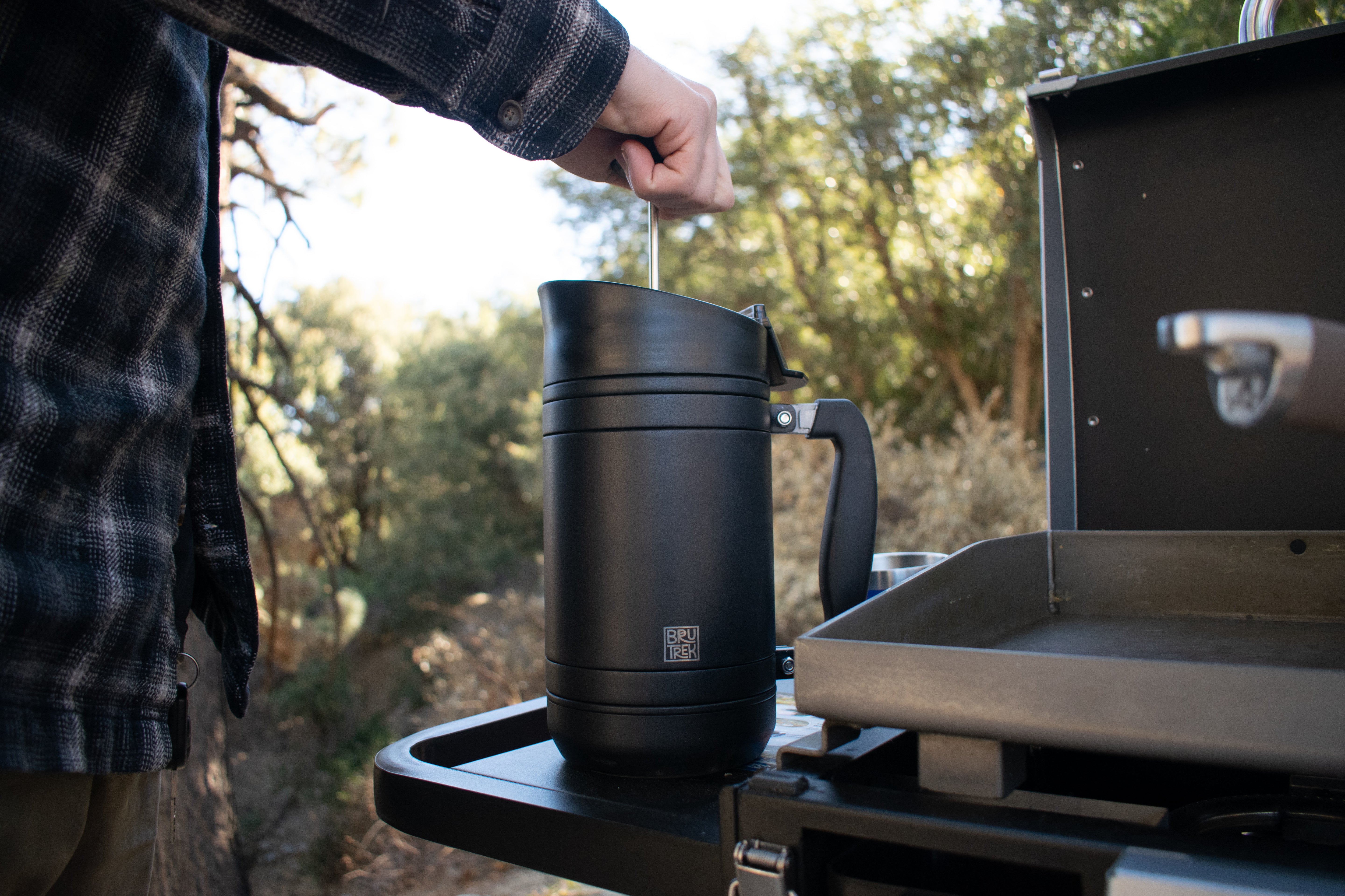 Basecamp and Hand Grinder