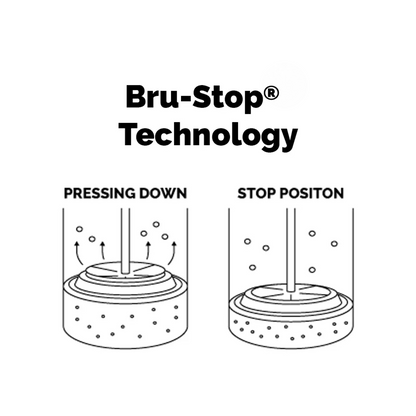 BruTrek® Steel Toe 3.0 Travel Press 20oz  – insulated French press mug

