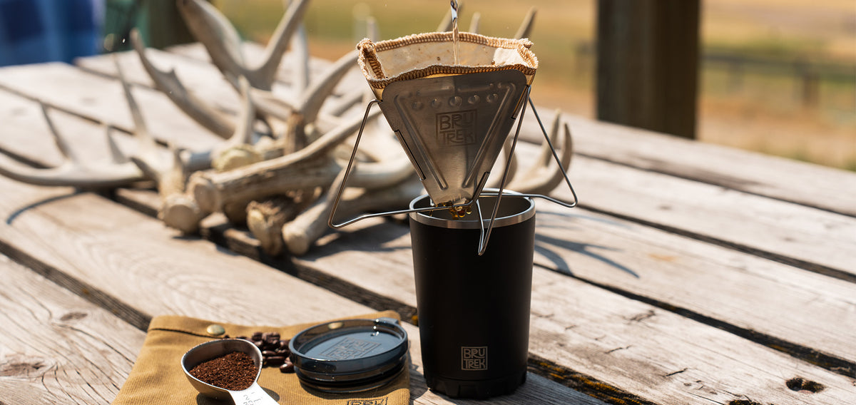 BruTrek® Collapsible Pour Over – Travel Brewer – Planetary Design