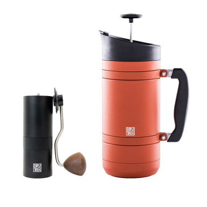 Basecamp and Hand Grinder