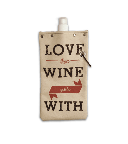 Canvas 750ml Canteen - Love the Wine You're With
