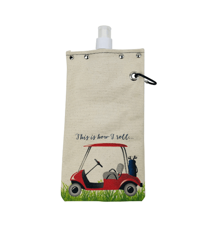 Canvas 750ml Canteen - Golf Cart