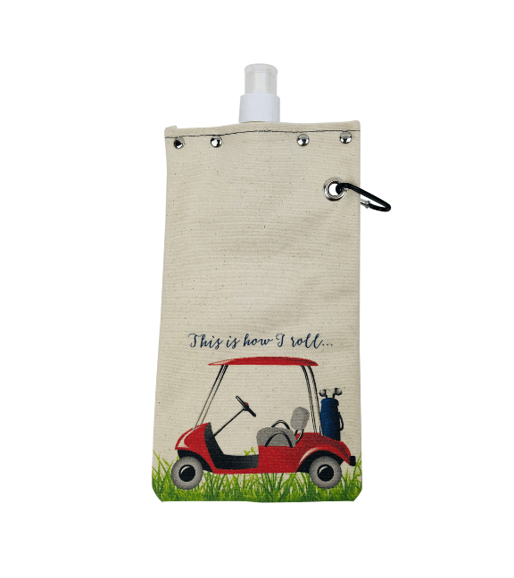 Canvas 750ml Canteen - Golf Cart