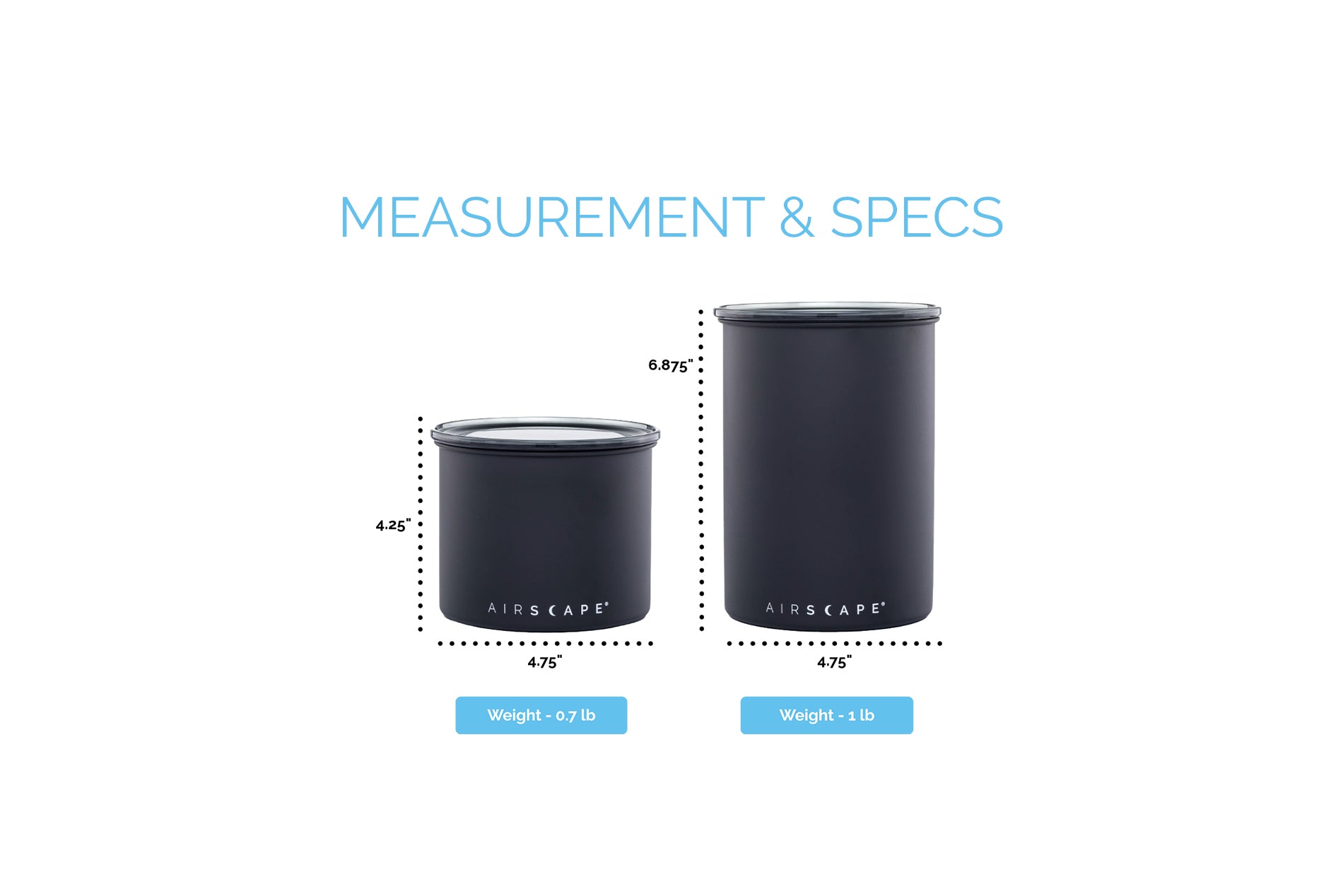 Airscape® Coffee Canister | Keep Coffee Fresh - Planetary Design
