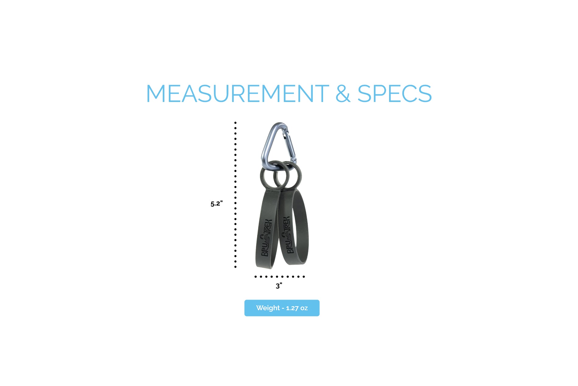 BruTrek® Adventure Band w/ Carabiner