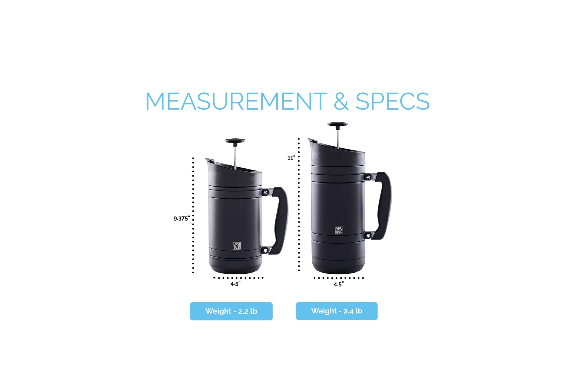 BaseCamp Camping French Press – 32/48oz – Planetary Design