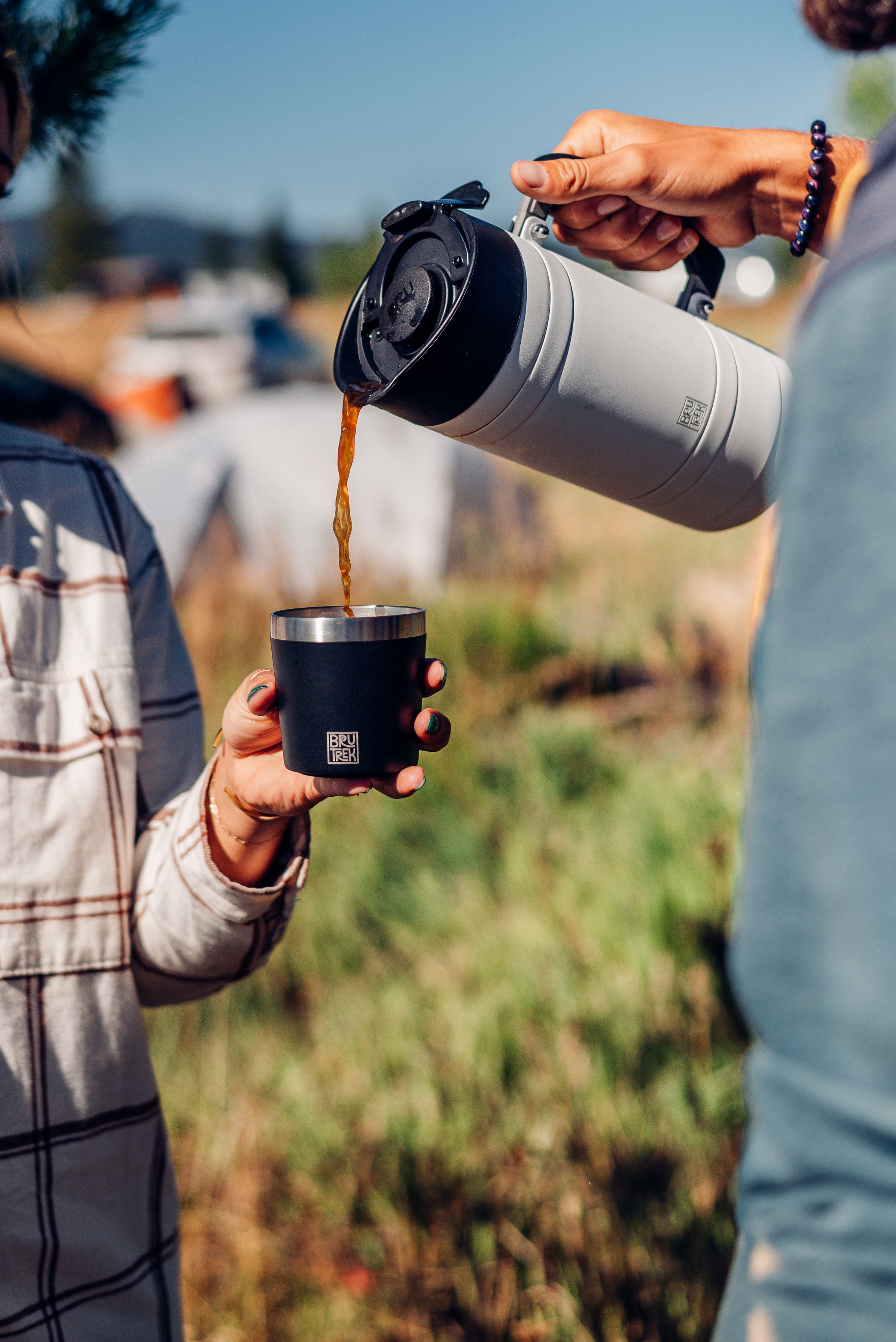 Basecamp and Hand Grinder