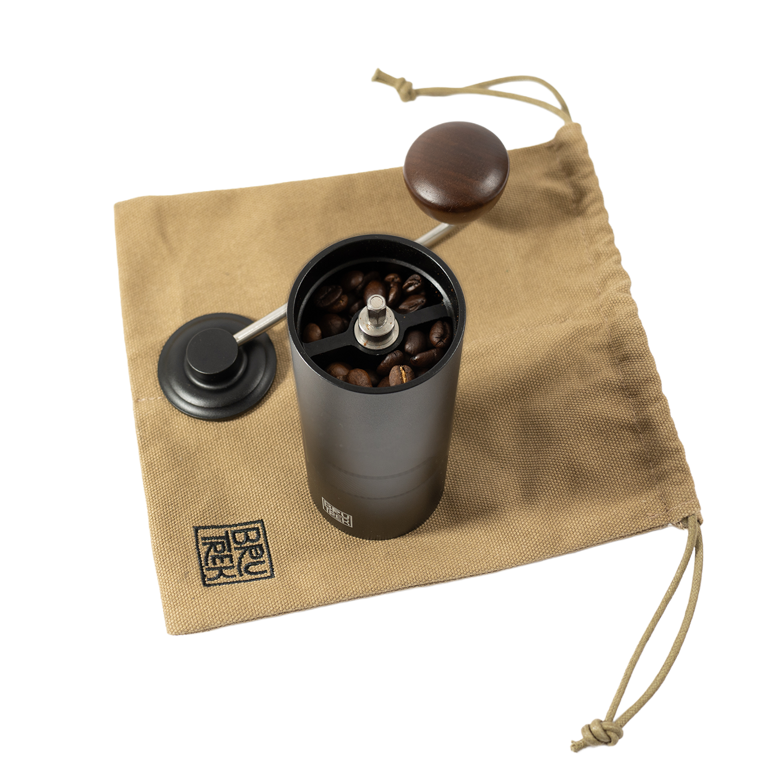 BruTrek® Hand Coffee Grinder – Manual Burr – Planetary Design