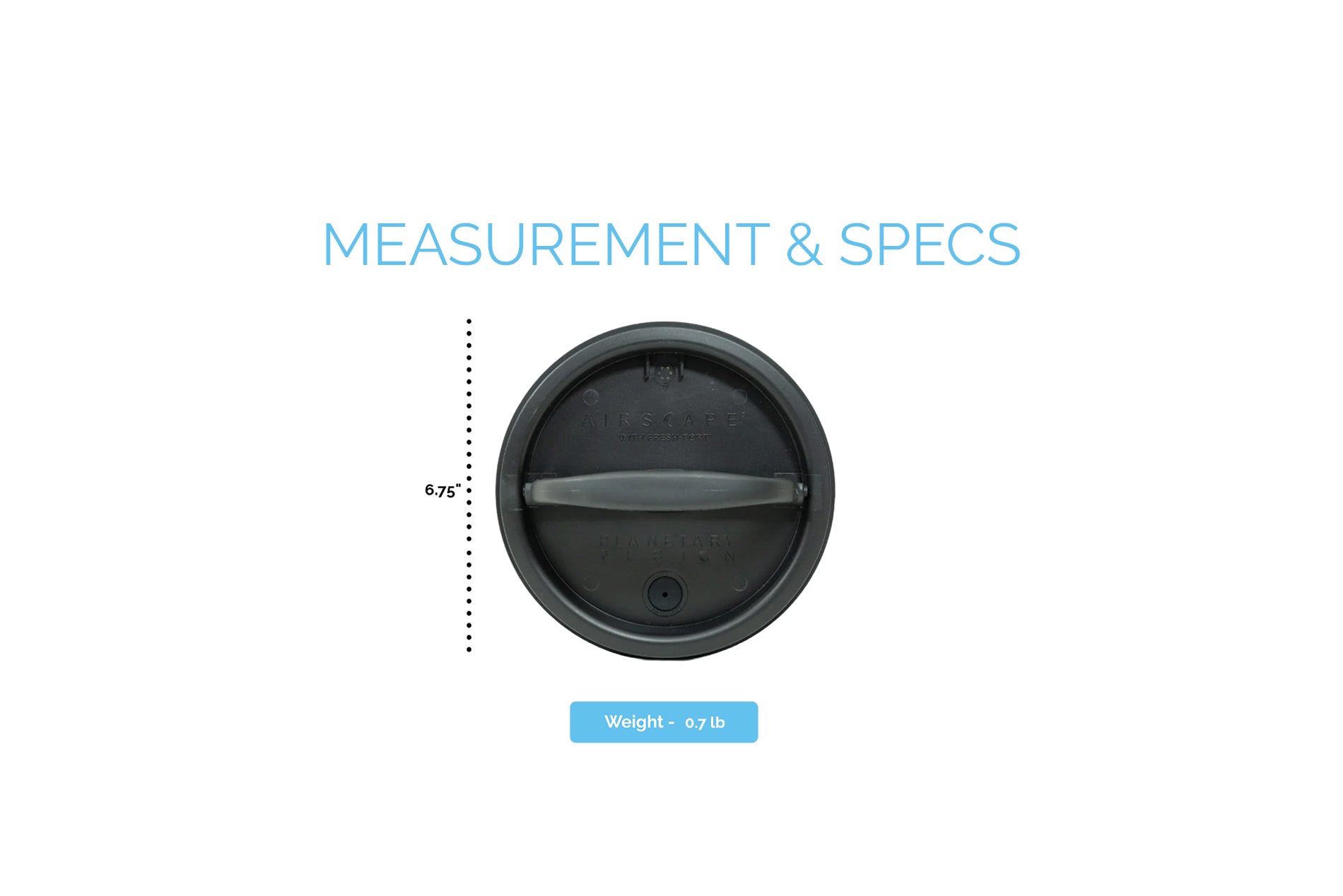 Fresh-Port® Inner Lid for Airscape® Kilo – Planetary Design