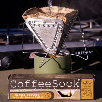 CoffeeSock® Reusable Filters – 2-Pack for Pour Over – Planetary Design