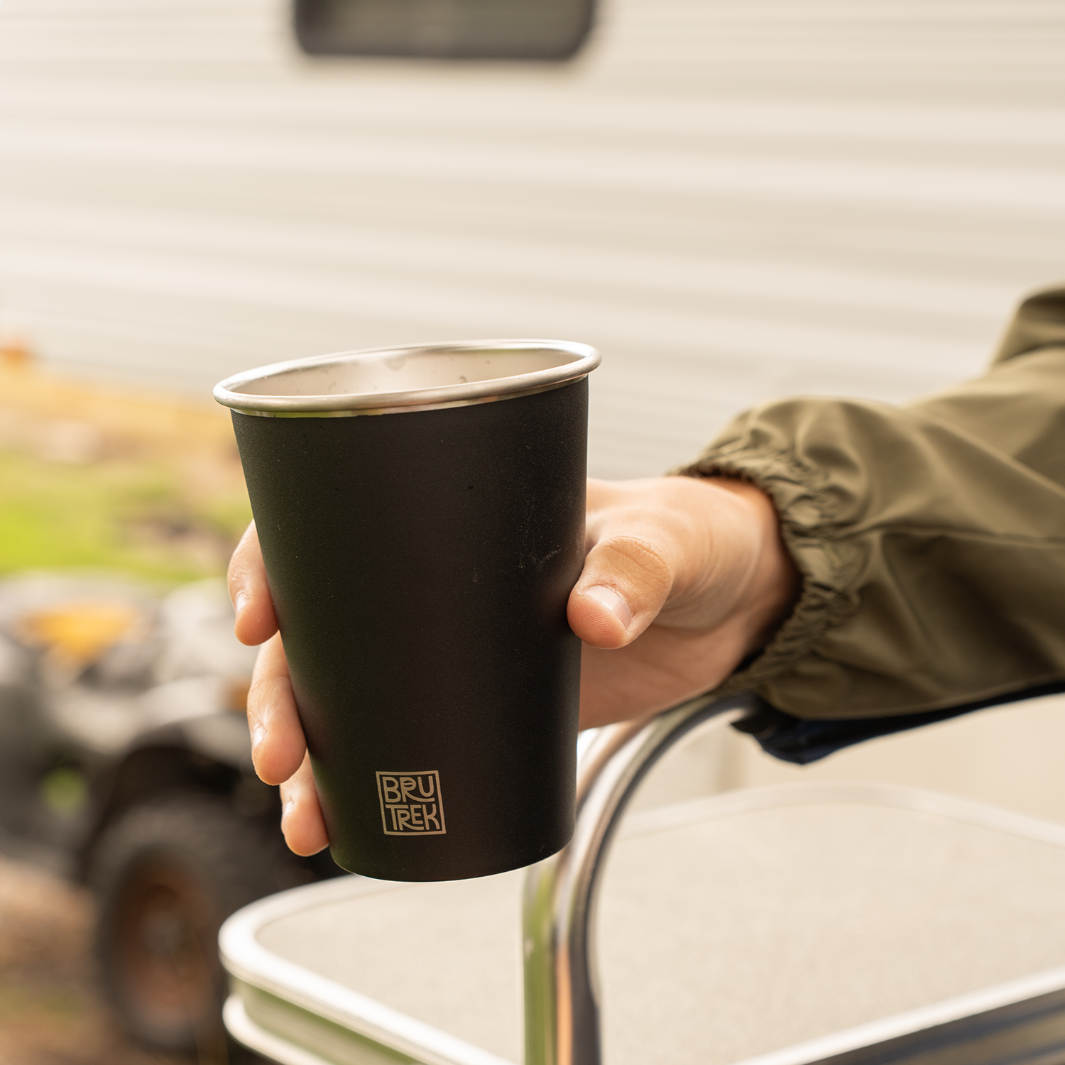 BruTrek® Promo Cup – Reusable Stainless Steel Cup – Planetary Design