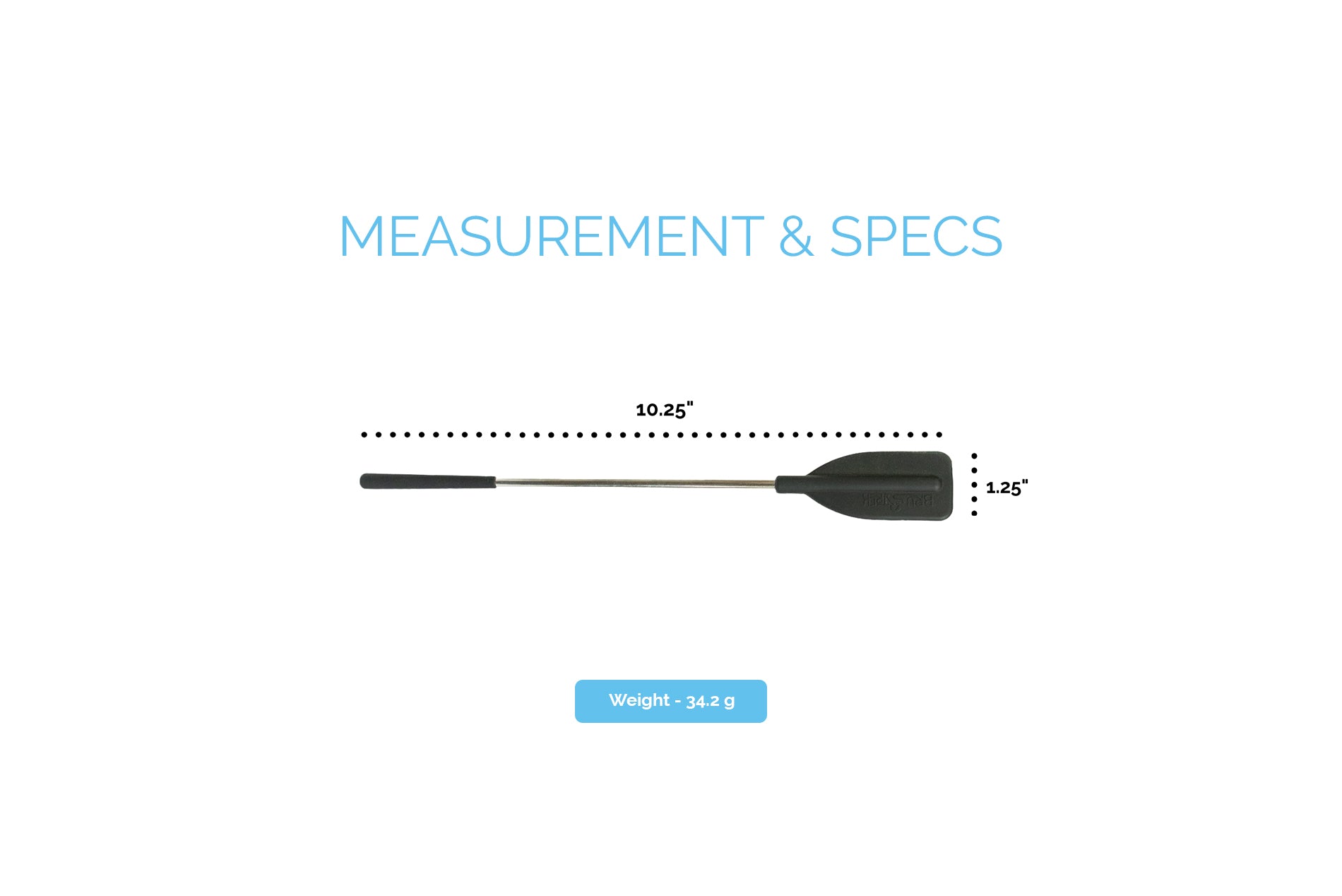 BruTrek® Paddle Stir Stick – Silicone Coffee Tool – Planetary Design