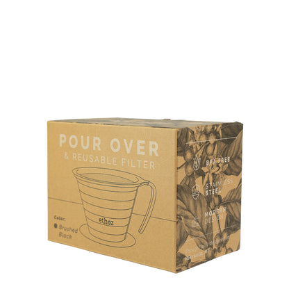 ethoz® Pour Over – Stainless Steel Brewer – Planetary Design