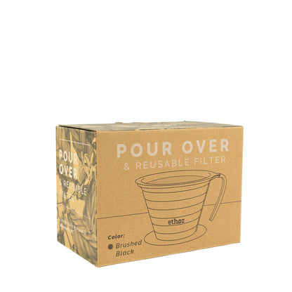 ethoz® Pour Over – Stainless Steel Brewer – Planetary Design