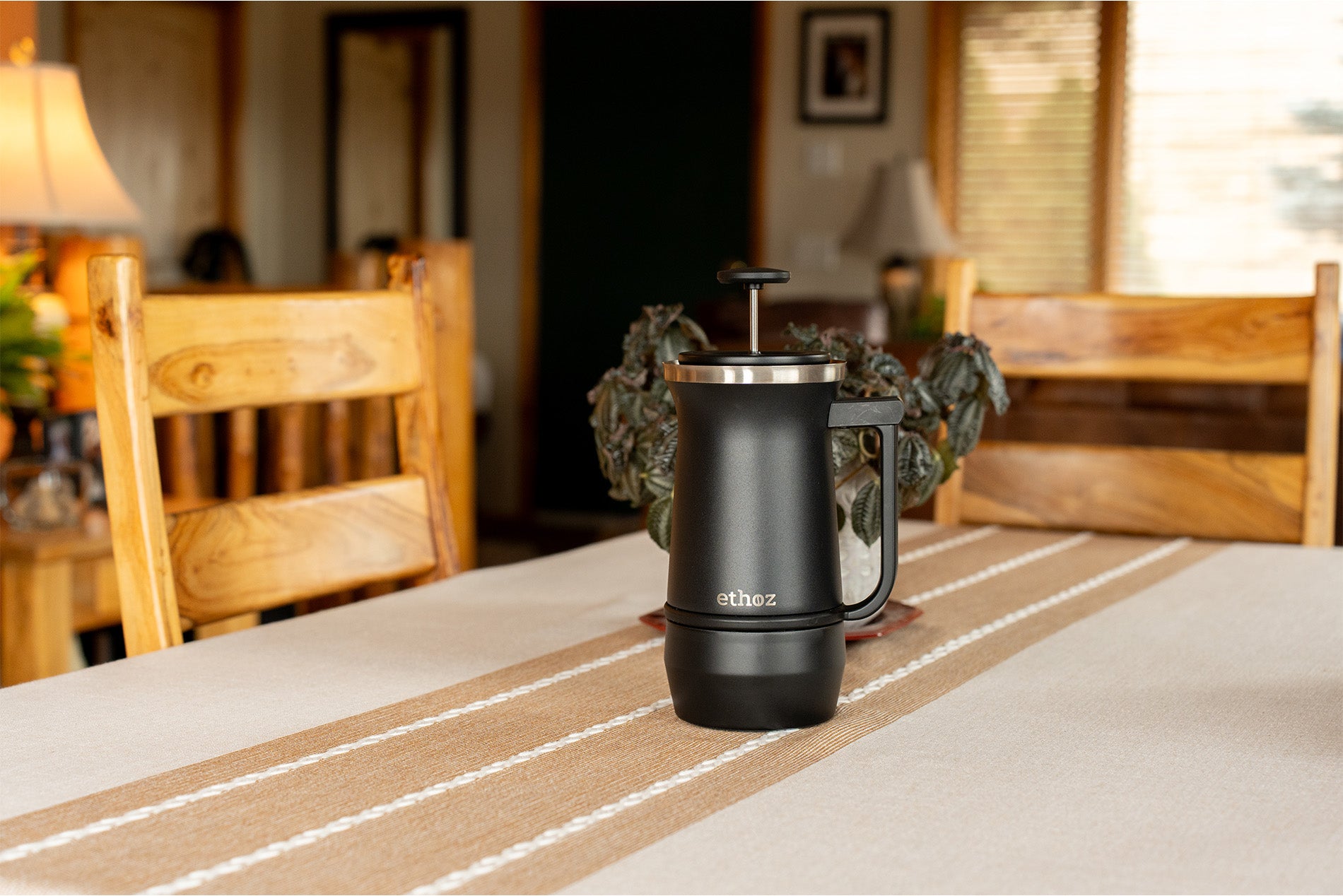 ethoz® Uptowner French Press – Double-Wall 32oz – Planetary Design