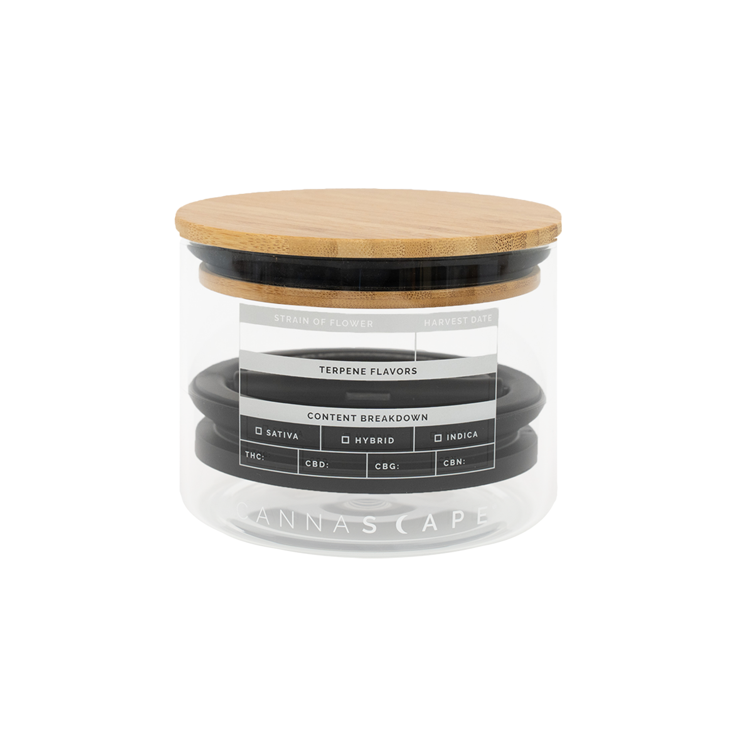 Cannascape® Stash Jar Grab Bag – 4" or 7" Glass – Planetary Design