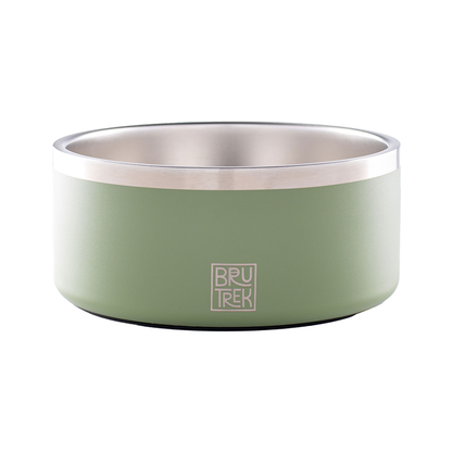 BruTrek® Dog Bowl – Planetary Design - Moss