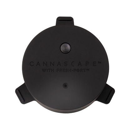 Fresh-Port mason jar lid for cannabis freshness

