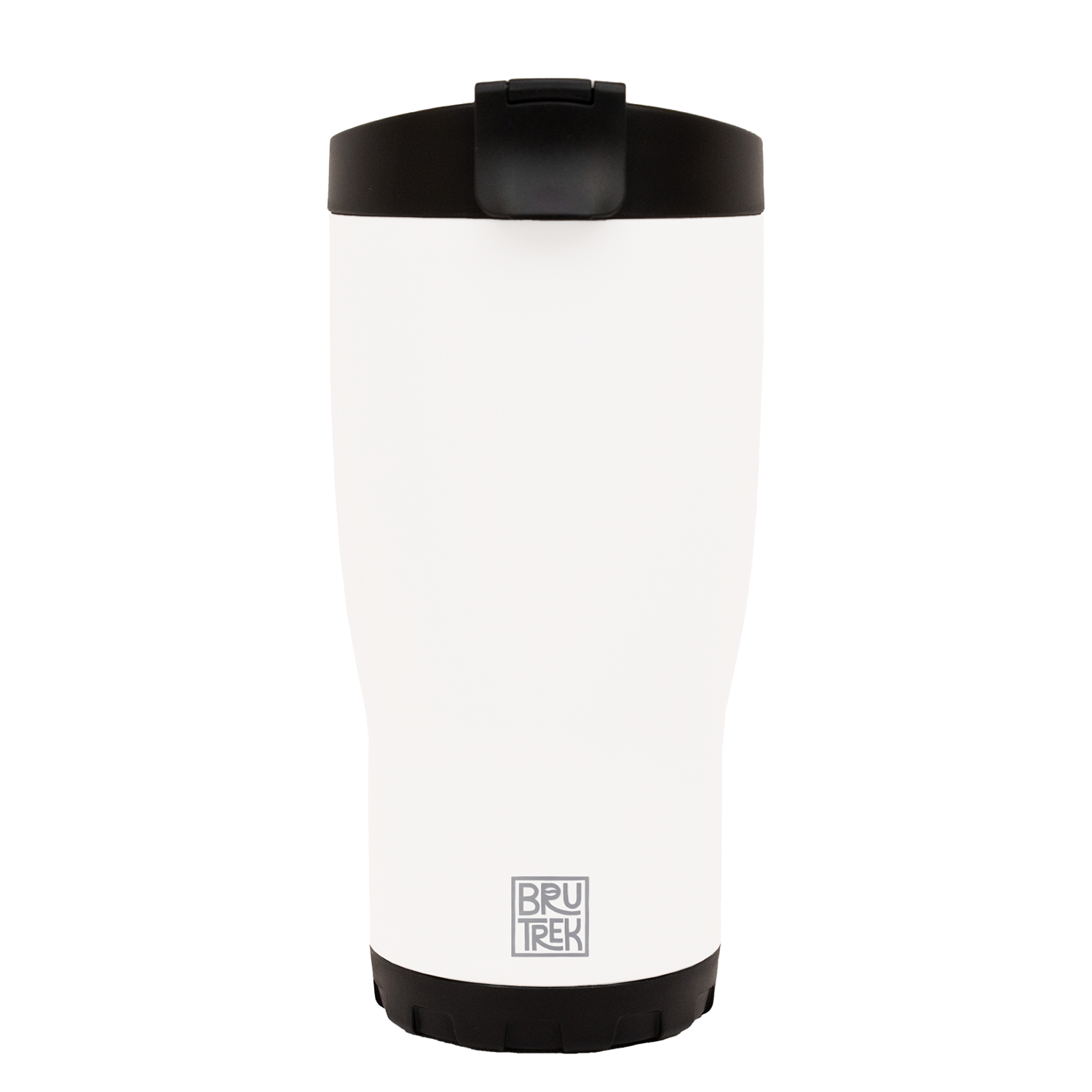 16oz BruTrek® Adventure Tumbler in Snowflake white – coffee tumbler
