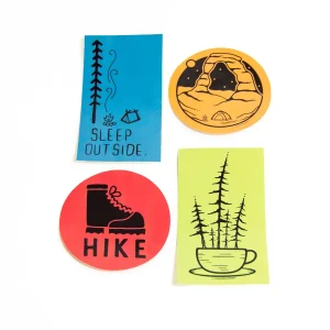 outdoor coffee stickers