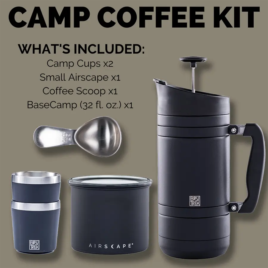 Camping Coffee Maker Portable Pour over Coffee Maker Set Stainless