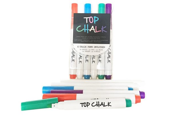 Top Chalk- multi-color chalk pen pack