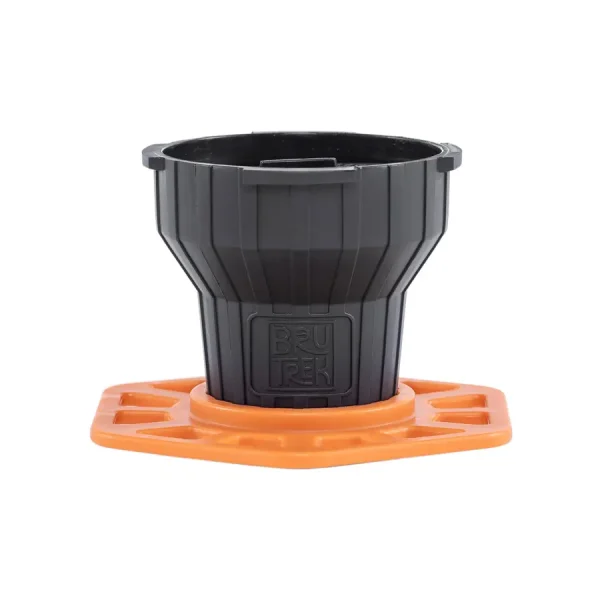 white background photo of Trestle adapter for Aeropress and Kcup
