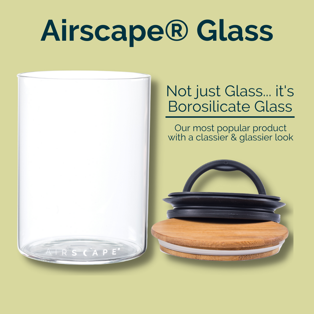 Airscape Glass w/ Bamboo Lid
