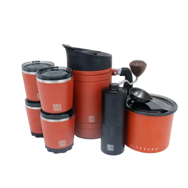 Coffee brewing bundle, red rock coffee, expedition kit