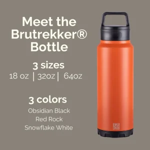 Brutrek Brutrekker Water Bottle Infographic